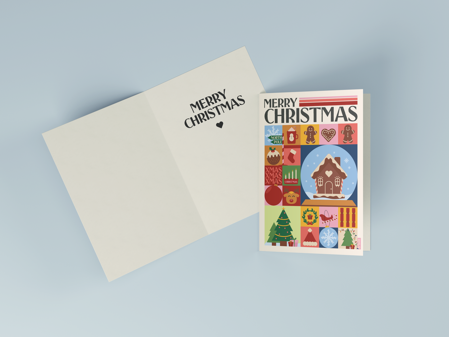 Merry Christmas - Fine Art Giclée Greeting Card
