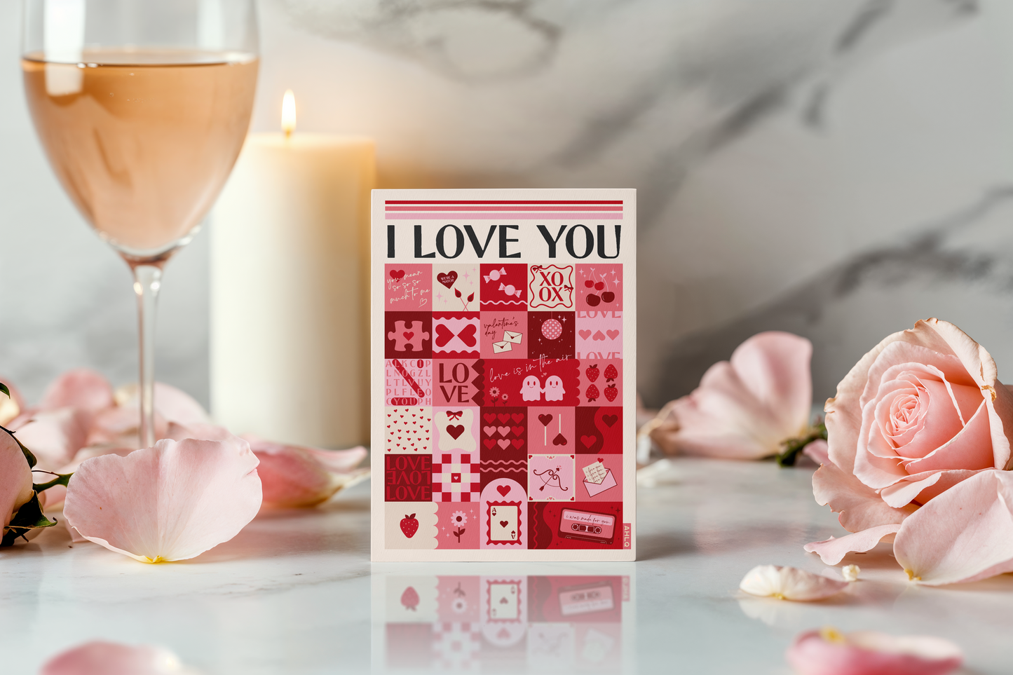 I Love You - Fine Art Giclée Greeting Card