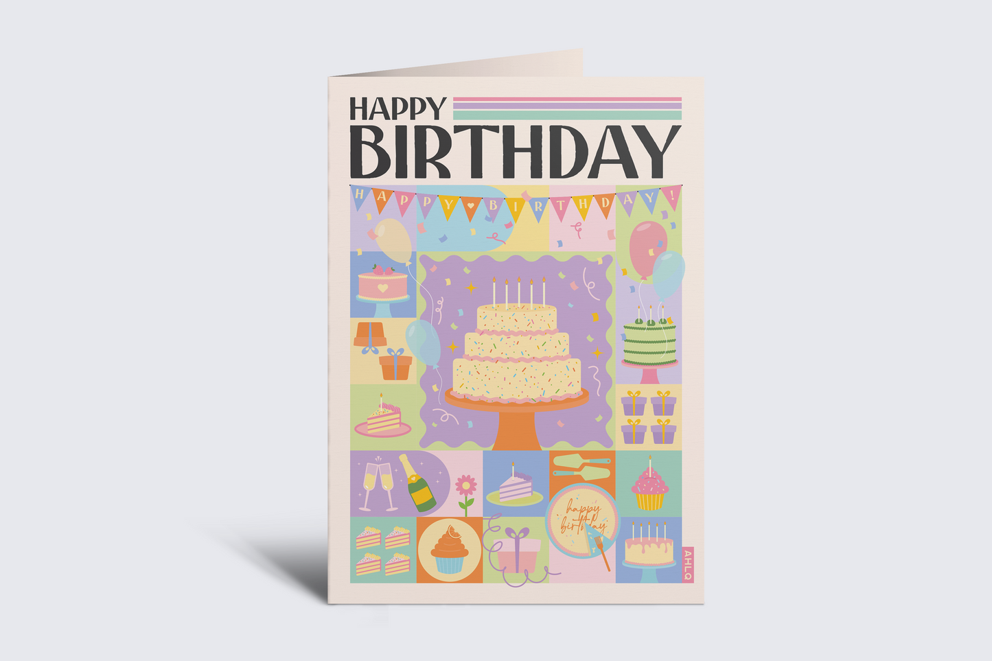 Happy Birthday - Fine Art Giclée Greeting Card