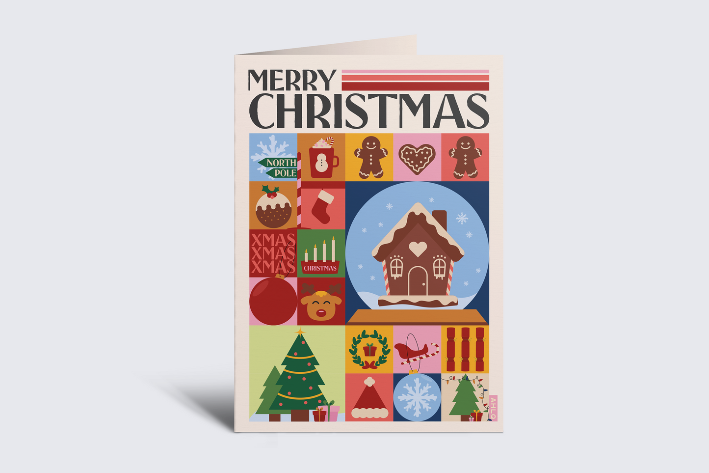 Merry Christmas - Fine Art Giclée Greeting Card