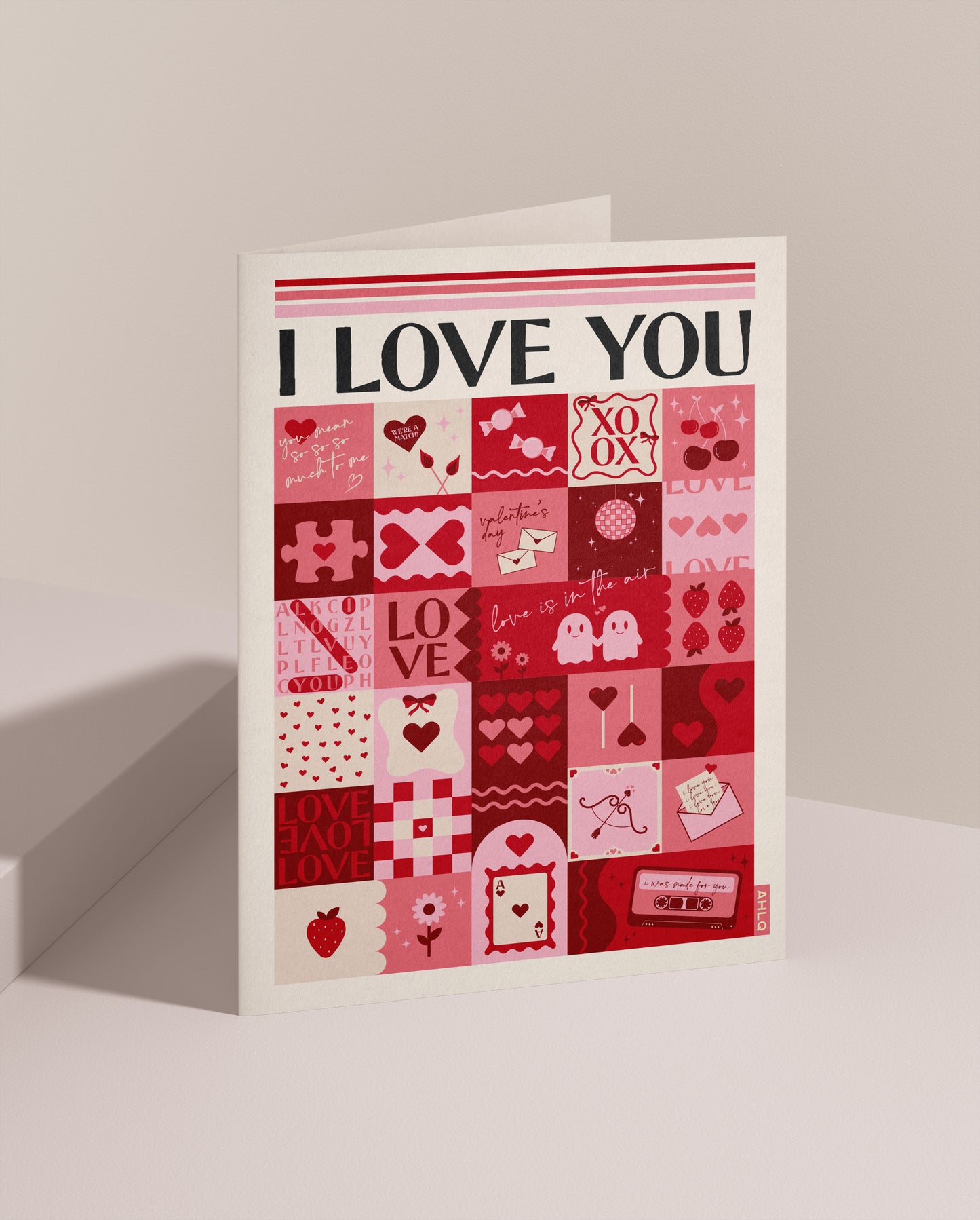 I Love You - Fine Art Giclée Greeting Card