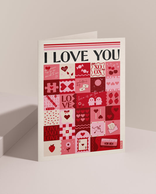 I Love You - Fine Art Giclée Greeting Card