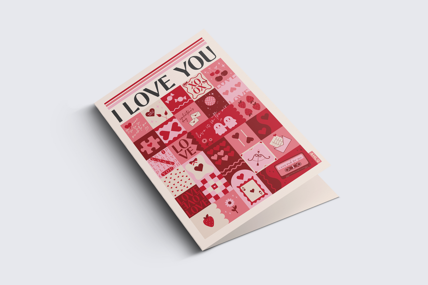 I Love You - Fine Art Giclée Greeting Card