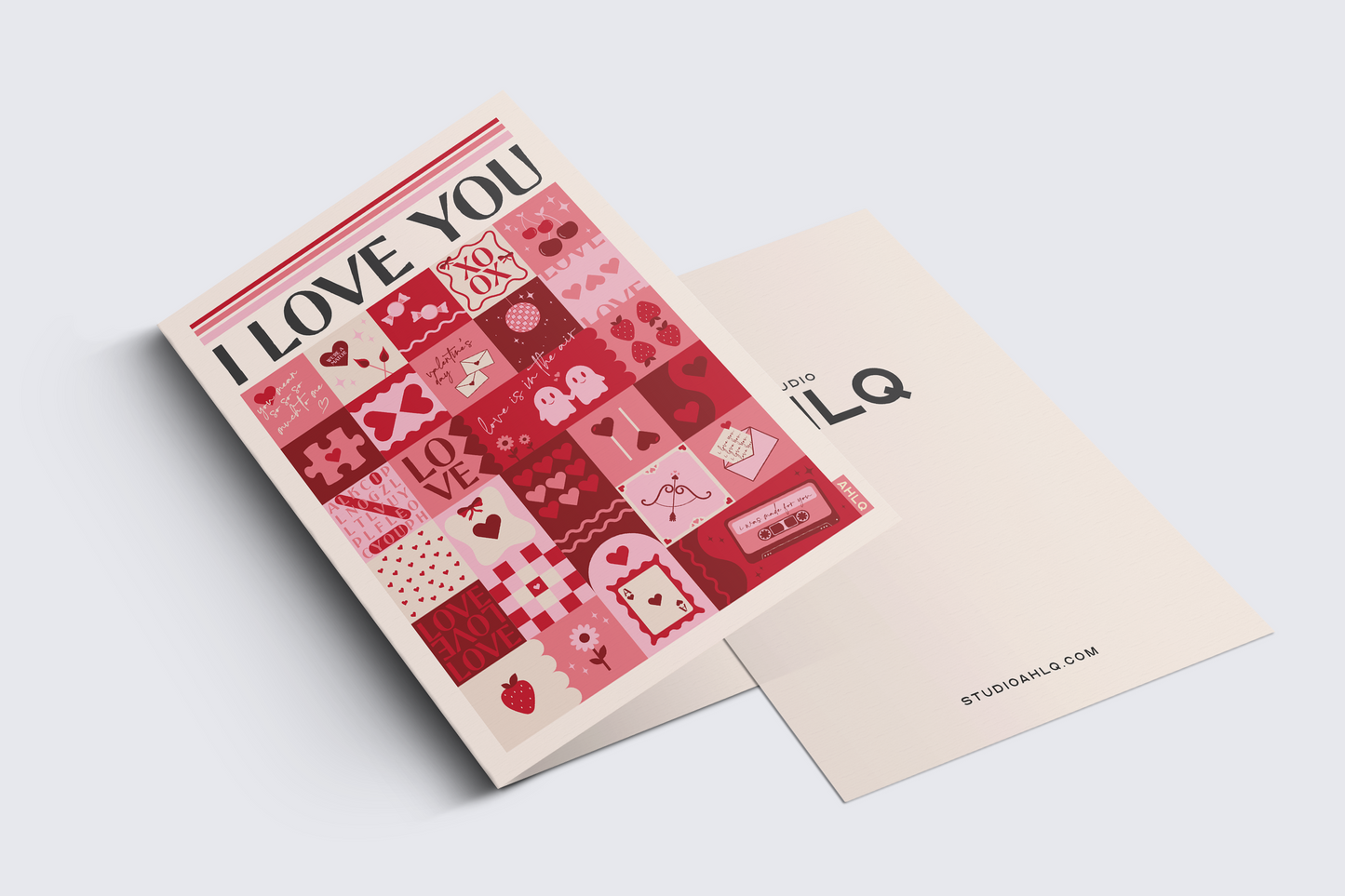 I Love You - Fine Art Giclée Greeting Card