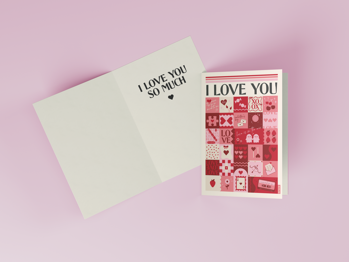 I Love You - Fine Art Giclée Greeting Card