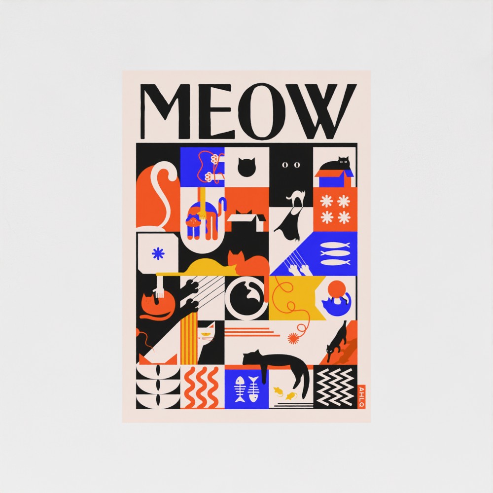 Meow - Fine Art Giclée Print