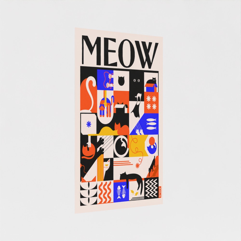 Meow - Fine Art Giclée Print