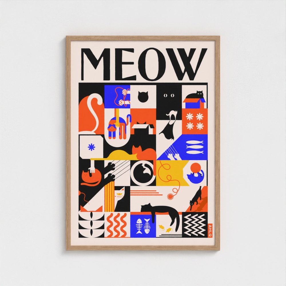 Meow - Fine Art Giclée Print