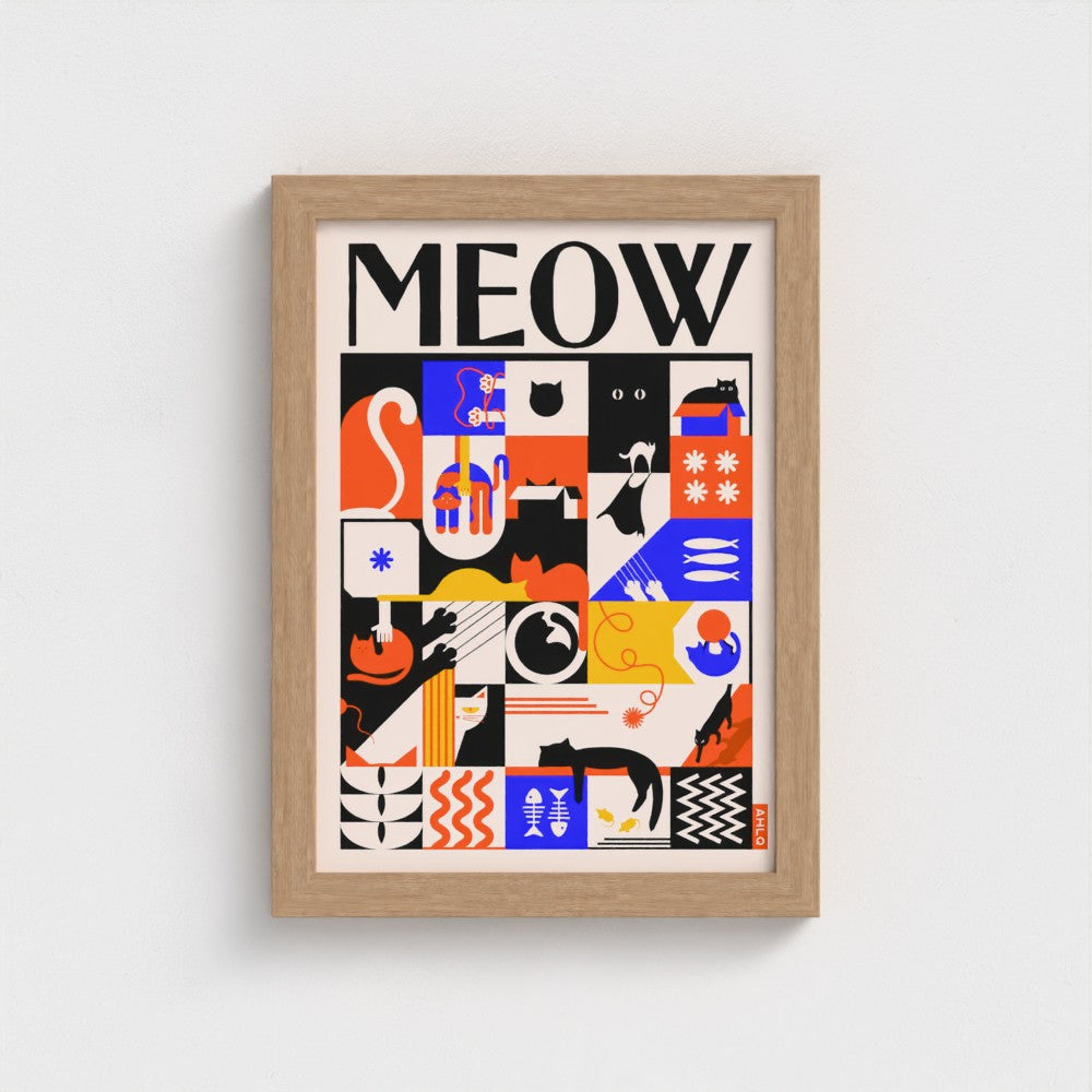 Meow - Fine Art Giclée Print