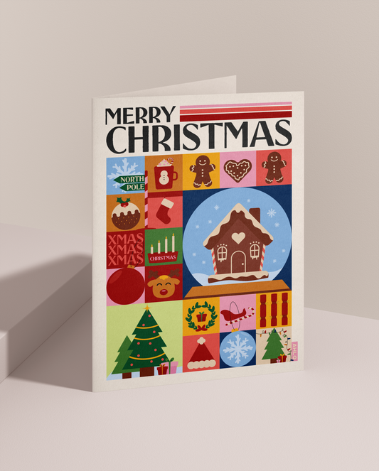 Merry Christmas - Fine Art Giclée Greeting Card